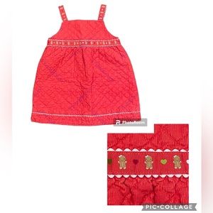Gymboree gingerbread girl corduroy jumper dress